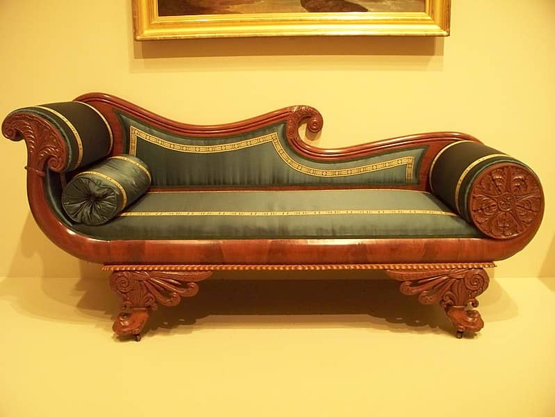 Sofa aus Mahagoni